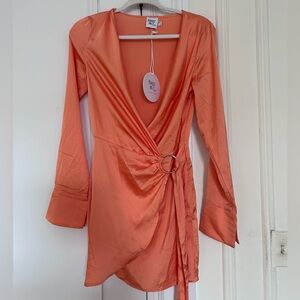 Orange Princess Polly Dress